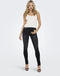 ONLY ONLBLUSH LIFE MID SK DNM REA1099 - Dames Skinny Jeans - Regular waist met riemlussen - Maat XS x L34