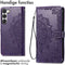 iMoshion Hoesje Geschikt voor Samsung Galaxy S23 Plus Hoesje Met Pasjeshouder - iMoshion Mandala Bookcase - Paars