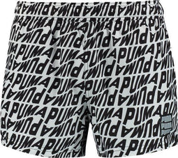 PUMA SWIM MEN WAVE AOP SHORT SHORTS - Maat S - Golvende print