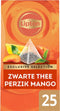 Lipton tea exclusive selection peach & tropical mango - 6 x 25 builtjes