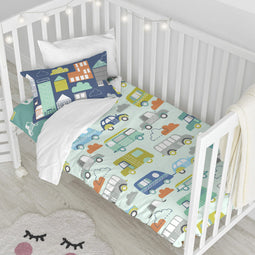Happy Friday Duvet cover set 2 pieces Holidays 115x145 cm (Cot bed) Multicolor