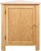 vidaXL - Hoekkast - 59x45x80 - cm - massief - eikenhout