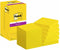 Post-it Plaknotitie 654SSCYP12+12 76 mm x 76 mm Geel 24 stuk(s)