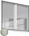 O'DADDY® Raamhor - 100x150 cm - Aanpasbaar Vliegengaas - Glasvezel - Zwart