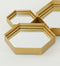 D - Light & Living - Spiegel CINCI - 98x3.5x57.5cm - Goud