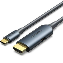 Vention ABLHG - HDMI-Kabel - 1,5 m - Grijs