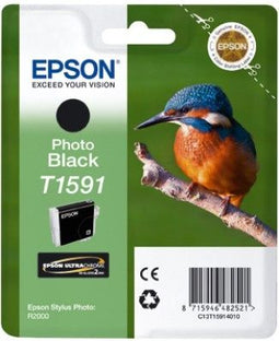 Epson T1591 - Inktcartridge - Origineel - Zwart