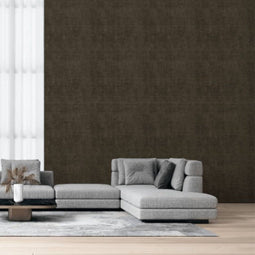 Noordwand - Zero - Behang - Faux - Uni - Linen - bruin