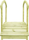 vidaXL - B-stock - Tuinbrug - 170x74x105 - cm - geïmpregneerd - massief - grenenhout