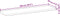 vidaXL - Wandschap - zwevend - 100x20x2 - cm - onbehandeld - massief - acaciahout