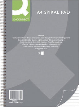 Q-CONNECT COLLEGEBLOK A4 L 80V