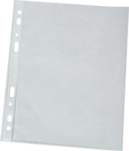 Q-CONNECT geperforeerde showtas A4 11-gaatsperforatie gekorreld pak van 100 stuks