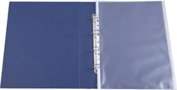 Q-CONNECT geperforeerde showtas, ft A3 portret, 11-gaatsperforatie, gekorreld, pak van 10 stuks