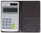 Q-CONNECT KF01603 calculator Pocket Basisrekenmachine Zwart, Grijs, Wit
