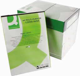 Q-CONNECT kopieerpapier - A4 - 80g - 500 vel - wit