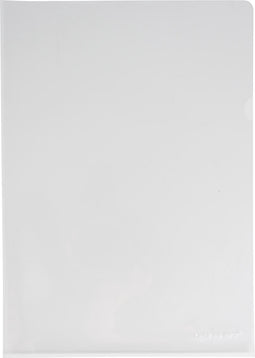 Q-CONNECT L-map transparant 160 micron pak van 100 stuks