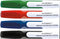 Q-CONNECT Premium whiteboard marker, ronde punt, set van 4 stuks in geassorteerde kleuren