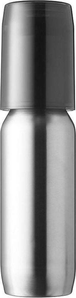 Q-Do Karaf - RVS - 1 l - Met Kurkstop - Inclusief 4 Stapelbare Kunststof Glazen