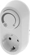 Q-Link Stekkerdimmer – LED Dimmer – Dimmer Stopcontact – 3 tot 24 Watt – Wit