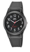 Q&Q VQ50J024Y - Horloge - Sport - Analoog - Heren - Plastic band - Rond - Kunststof - Cijfers - Rood - Zwart -10ATM