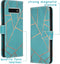 iMoshion Hoesje Geschikt voor Samsung Galaxy S10 Hoesje Met Pasjeshouder - iMoshion Design Softcase Bookcase - Goud / Meerkleurig / Blauw / Blue Graphic
