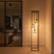 Atmooz - Vloerlamp Basra - Staande Lamp - Stalamp - Woonkamer - Zwart - Hoogte 160cm - Metaal