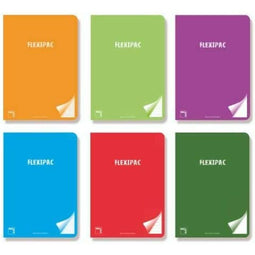 Notitieboekje Pacsa Strepen 3,5 mm A4 90 g/m² 48 Lakens (6 Stuks)