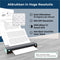 AgoDeo A4 Thermische Printer - Draagbare Bluetooth & USB Mini Printer - Inktloos Zwart-Wit - Incl. 110 vellen (10 tattoo transferpapieren)