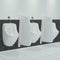 vidaXL - Urinoirschot - keramiek - wit