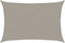vidaXL - Zonnezeil - 160 - g/m² - rechthoekig - 2,5x3,5 - m - HDPE - lichtgrijs