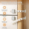 Nuvance Kinderslot Kastjes - Kinderbeveiliging - Eenvoudige installatie - 6 stuks (6 stuks)