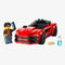 LEGO City 60448 - Sportwagen - Supercar met minifiguur - Rood