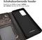 iMoshion Hoesje Geschikt voor Samsung Galaxy A52 (4G) / A52s / A52 (5G) Hoesje Met Pasjeshouder - iMoshion Design Bookcase smartphone - Zwart / Sky Black
