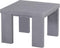 Hartman Titan Lounge Tafel 60x60cm Seal Grey- Grijze Bijzettafel