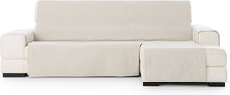 Hoes voor chaise longue met korte armleuning rechts Eysa AQUA Grijs 100 x 110 x 240 cm