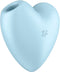 Satisfyer 'Cutie Heart', 8 cm, drukgolven en vibratie, speels design