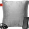 Coozie Warmtekussen - Oplaadbaar Draadloos & Bedraad - 45-65°C - Velvet - Lichtgrijs - 45 x 45 cm
