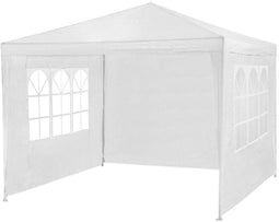 Benson Paviljoen - Partytent - 3 zijwanden - 2,9 x 2,9 x 2,5 meter - wit