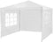 Benson Paviljoen - Partytent - 3 zijwanden - 2,9 x 2,9 x 2,5 meter - wit