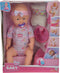 Simba New Born - Babypop - 43 cm - drink en plasfunctie - roze