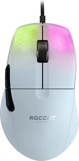 Roccat Kone Pro - Gaming Muis - 19K DPI Owl-Eye sensor - Wit