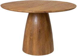 Liviza Ronde eettafel Bruto - Mangohout - Rond Bruin - 75 cm , 120 cm , 120 cm