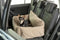 Trixie Autostoel Dubbel - 2-in-1 functie - Taupe - 80X60X35 CM