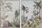 Esprit - Schilderij Tropisch - 100 x 4 x 140 cm - Groen (2 stuks)