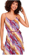 Only - Jurk Dames - Vetersluiting - Paars