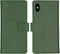 iMoshion Hoesje Geschikt voor iPhone Xs / X Hoesje Met Pasjeshouder - iMoshion Luxe Bookcase - Groen