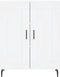 vidaXL - Dressoir - 69,5x34x90 - cm - bewerkt - hout - wit