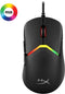 HyperX PulseFire Saga - Bedrade Gaming Muis - 8000 Hz polling rate - 26000 DPI