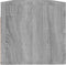 vidaXL - Wandkast - 100x36,5x35 - cm - bewerkt - hout - grijs - sonoma - eikenkleurig
