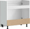 vidaXL - Spoelbakonderkast - Kalmar - 80x46x81,5 - cm - bewerkt - hout - betongrijs